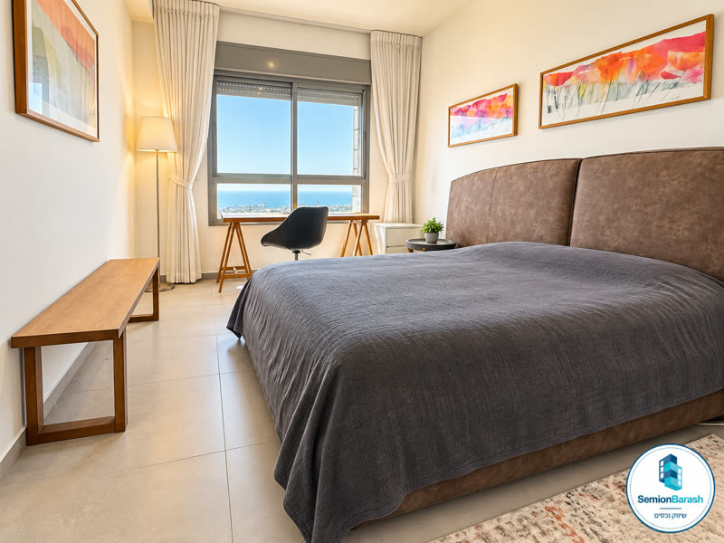 Photo 6 sur 9 : 5 pièces meublé à louer au Maris Tower, vue panoramique sur la mer — Galei HaYam, Netanya